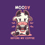 Moody Before My Coffee-None-Stretched-Canvas-TechraNova