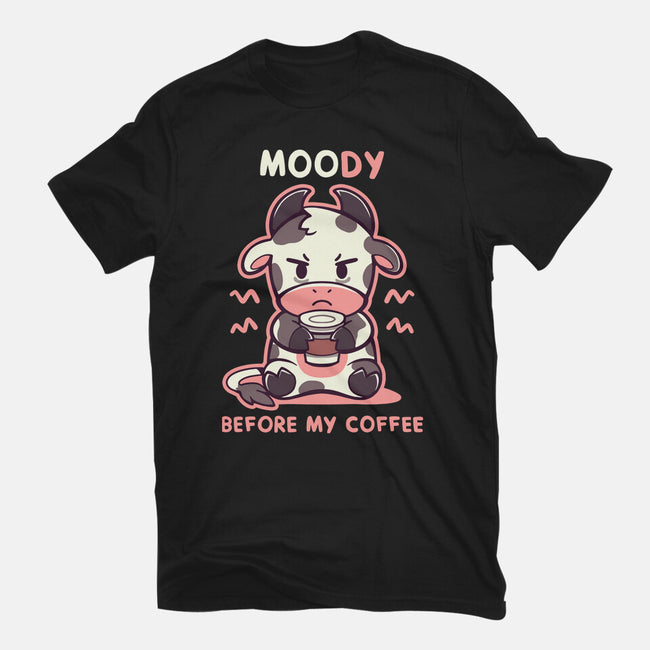 Moody Before My Coffee-Youth-Basic-Tee-TechraNova