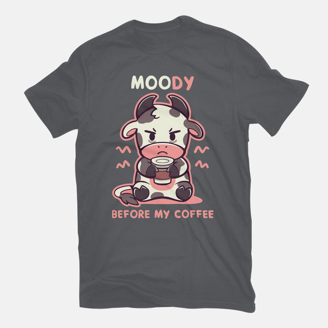 Moody Before My Coffee-Mens-Basic-Tee-TechraNova