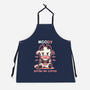 Moody Before My Coffee-Unisex-Kitchen-Apron-TechraNova