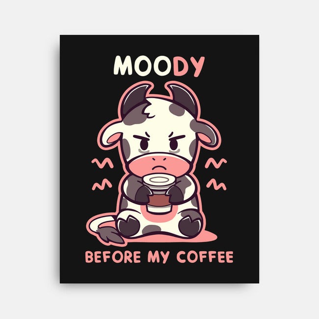 Moody Before My Coffee-None-Stretched-Canvas-TechraNova