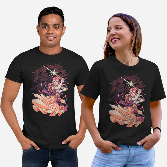 Princess Of Light-Unisex-Basic-Tee-Estudio Horta