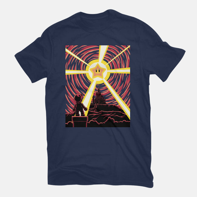 Galaxy Star-Mens-Basic-Tee-rmatix