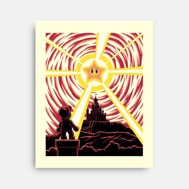 Galaxy Star-None-Stretched-Canvas-rmatix