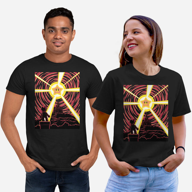 Galaxy Star-Unisex-Basic-Tee-rmatix