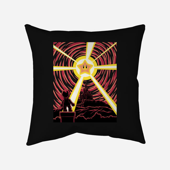 Galaxy Star-None-Removable Cover w Insert-Throw Pillow-rmatix