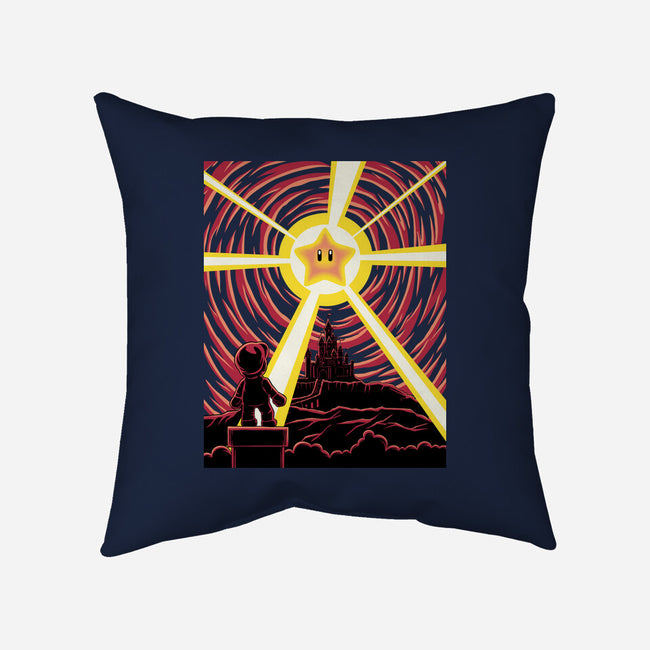 Galaxy Star-None-Removable Cover w Insert-Throw Pillow-rmatix