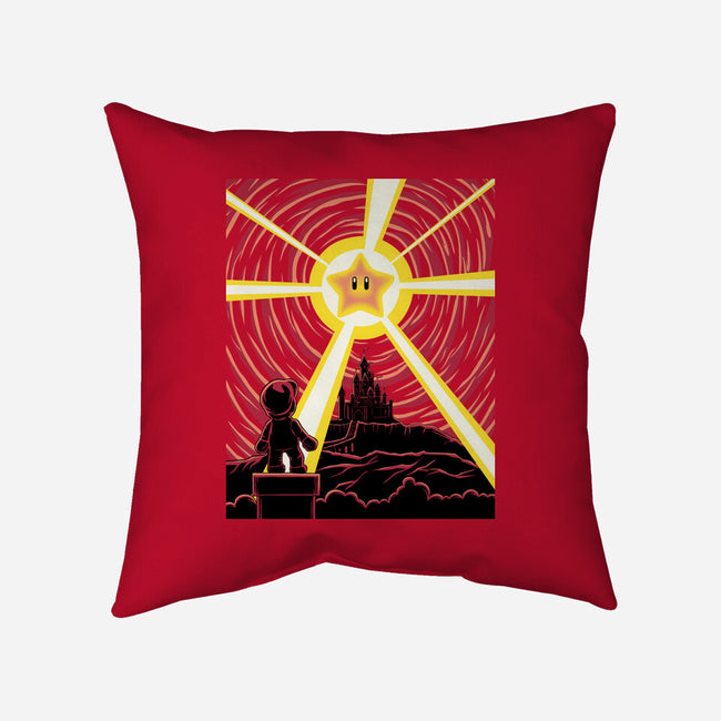 Galaxy Star-None-Removable Cover w Insert-Throw Pillow-rmatix