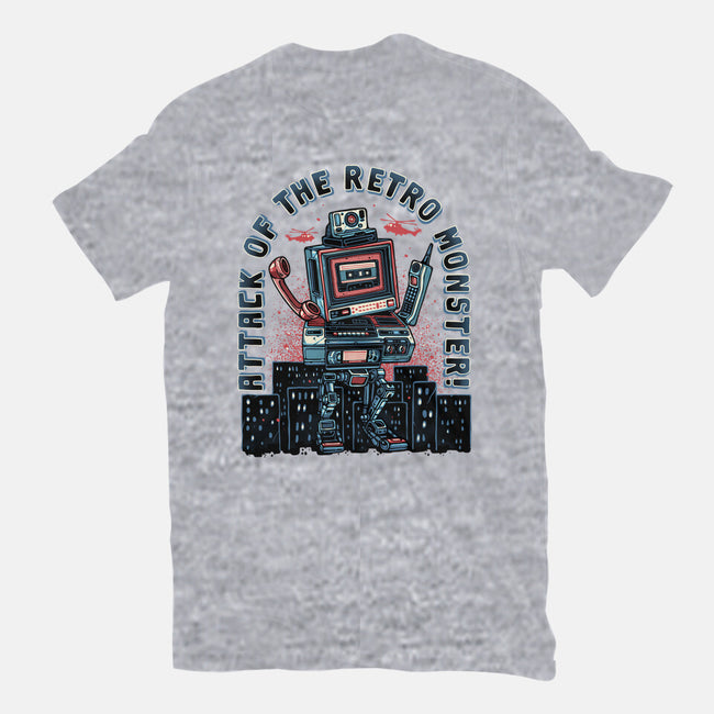 Attack Of The Retro Monster-Mens-Basic-Tee-momma_gorilla