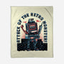 Attack Of The Retro Monster-None-Fleece-Blanket-momma_gorilla