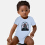 Attack Of The Retro Monster-Baby-Basic-Onesie-momma_gorilla
