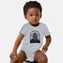 Attack Of The Retro Monster-Baby-Basic-Onesie-momma_gorilla