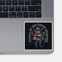 Attack Of The Retro Monster-None-Glossy-Sticker-momma_gorilla