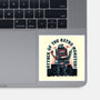 Attack Of The Retro Monster-None-Glossy-Sticker-momma_gorilla