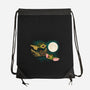 Three Gremlin Moon-None-Drawstring-Bag-jasesa