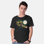 Three Gremlin Moon-Mens-Basic-Tee-jasesa