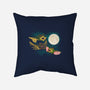 Three Gremlin Moon-None-Removable Cover w Insert-Throw Pillow-jasesa
