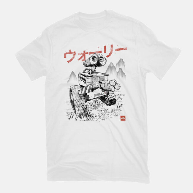 EcoBot Sumi-E-Mens-Premium-Tee-Astrobot Invention