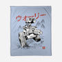 EcoBot Sumi-E-None-Fleece-Blanket-Astrobot Invention