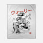 EcoBot Sumi-E-None-Fleece-Blanket-Astrobot Invention