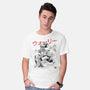 EcoBot Sumi-E-Mens-Basic-Tee-Astrobot Invention