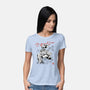 EcoBot Sumi-E-Womens-Basic-Tee-Astrobot Invention
