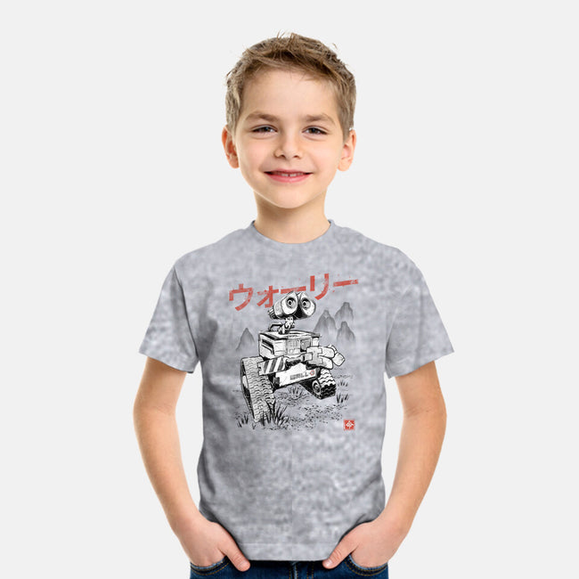EcoBot Sumi-E-Youth-Basic-Tee-Astrobot Invention
