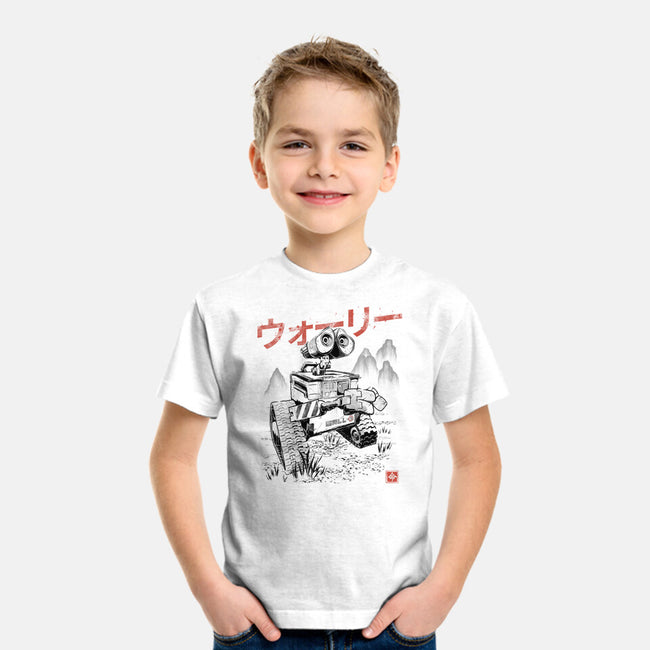 EcoBot Sumi-E-Youth-Basic-Tee-Astrobot Invention