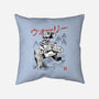 EcoBot Sumi-E-None-Removable Cover w Insert-Throw Pillow-Astrobot Invention