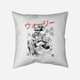 EcoBot Sumi-E-None-Removable Cover w Insert-Throw Pillow-Astrobot Invention