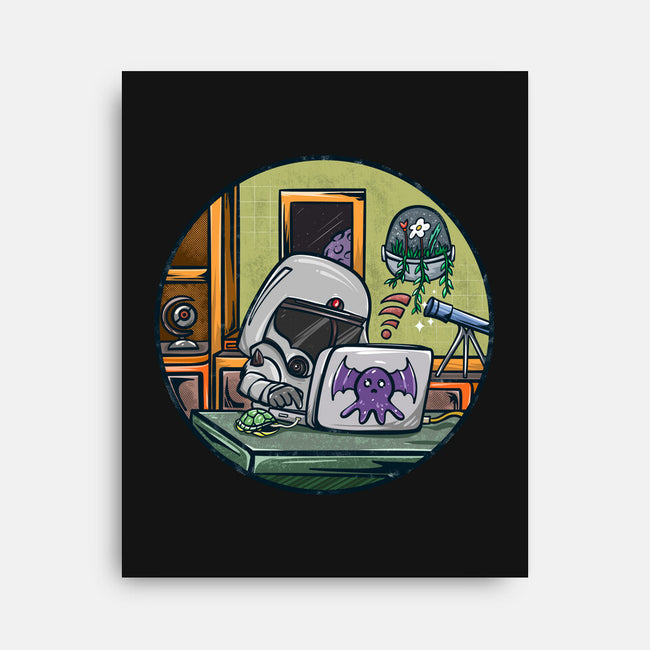 Captain Working-None-Stretched-Canvas-JAMBRONX