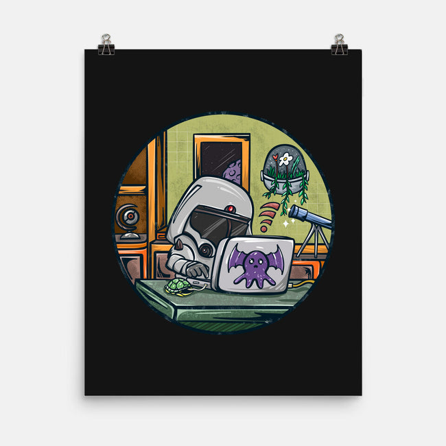 Captain Working-None-Matte-Poster-JAMBRONX