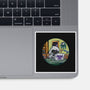 Captain Working-None-Glossy-Sticker-JAMBRONX