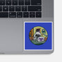 Captain Working-None-Glossy-Sticker-JAMBRONX
