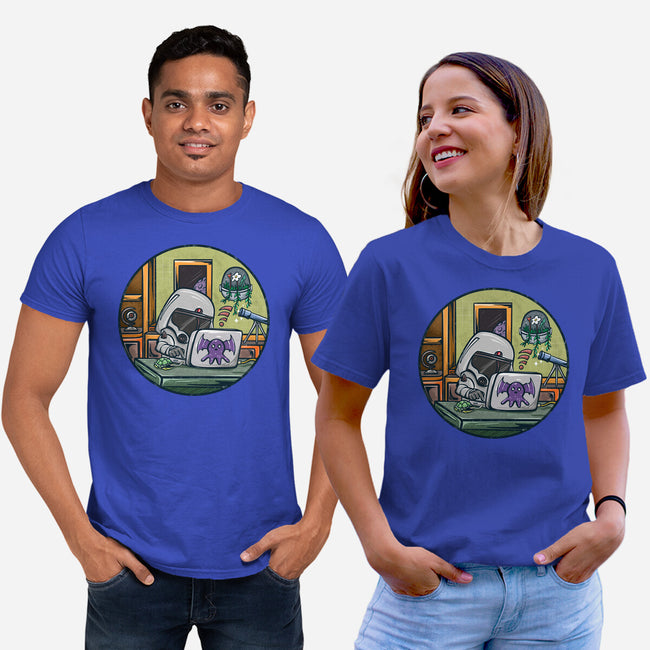 Captain Working-Unisex-Basic-Tee-JAMBRONX