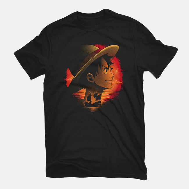 Strawhats Captain-Unisex-Basic-Tee-grevalra