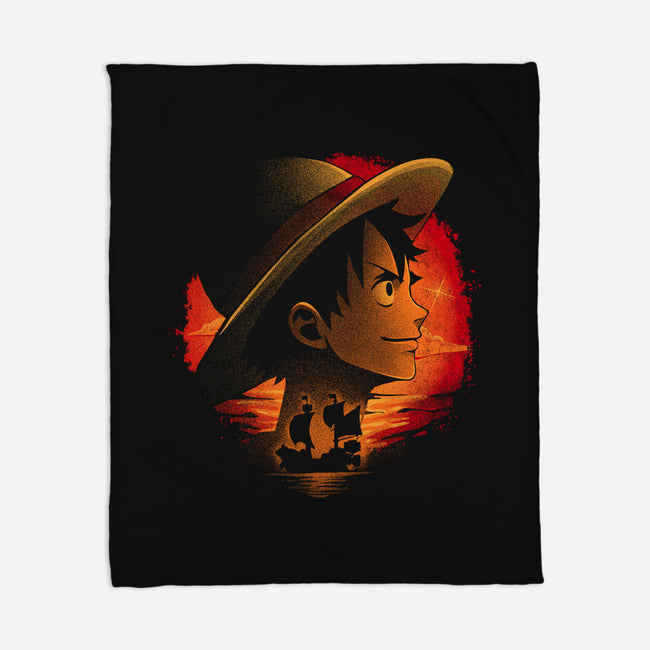 Strawhats Captain-None-Fleece-Blanket-grevalra