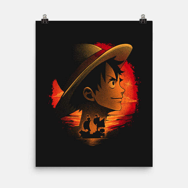 Strawhats Captain-None-Matte-Poster-grevalra