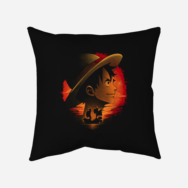 Strawhats Captain-None-Removable Cover w Insert-Throw Pillow-grevalra