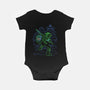Neon Line-Art Hyrule Savior-Baby-Basic-Onesie-Astrobot Invention