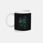 Neon Line-Art Hyrule Savior-None-Mug-Drinkware-Astrobot Invention