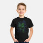 Neon Line-Art Hyrule Savior-Youth-Basic-Tee-Astrobot Invention