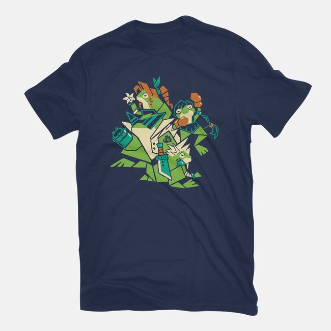 Croaking Saviors-Unisex-Basic-Tee-Henrique Torres