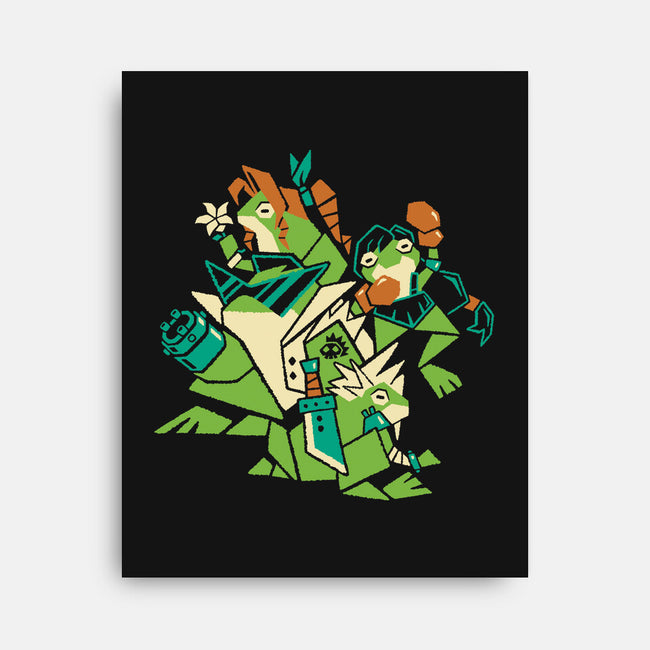 Croaking Saviors-None-Stretched-Canvas-Henrique Torres