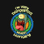 Very Dangerous When Hungry-Mens-Basic-Tee-turborat14