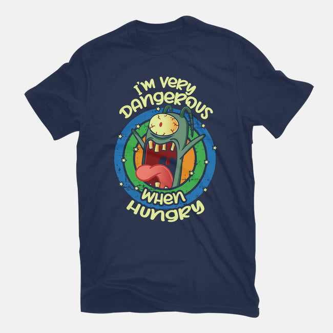 Very Dangerous When Hungry-Womens-Basic-Tee-turborat14