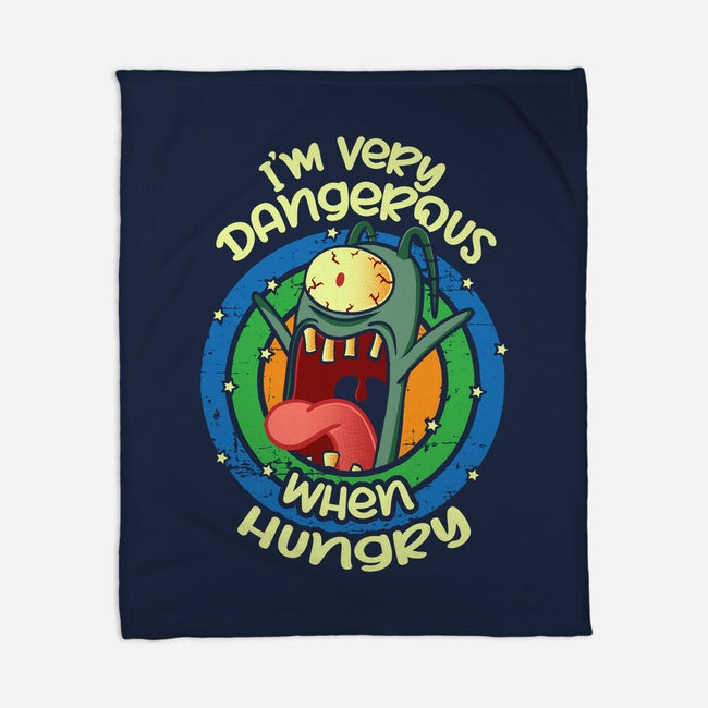 Very Dangerous When Hungry-None-Fleece-Blanket-turborat14