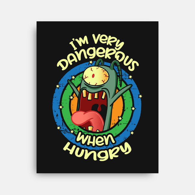 Very Dangerous When Hungry-None-Stretched-Canvas-turborat14