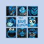 The Blue Bunch-None-Drawstring-Bag-momma_gorilla