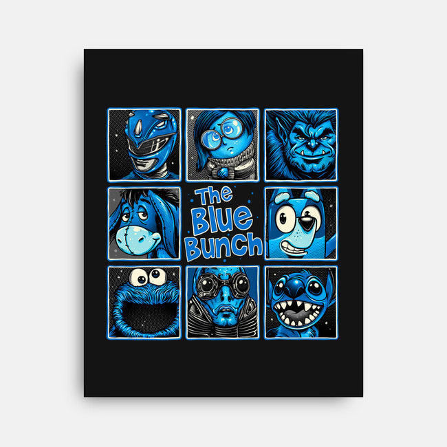 The Blue Bunch-None-Stretched-Canvas-momma_gorilla